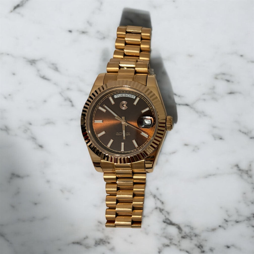 Clique Bronze Chocolate Dial