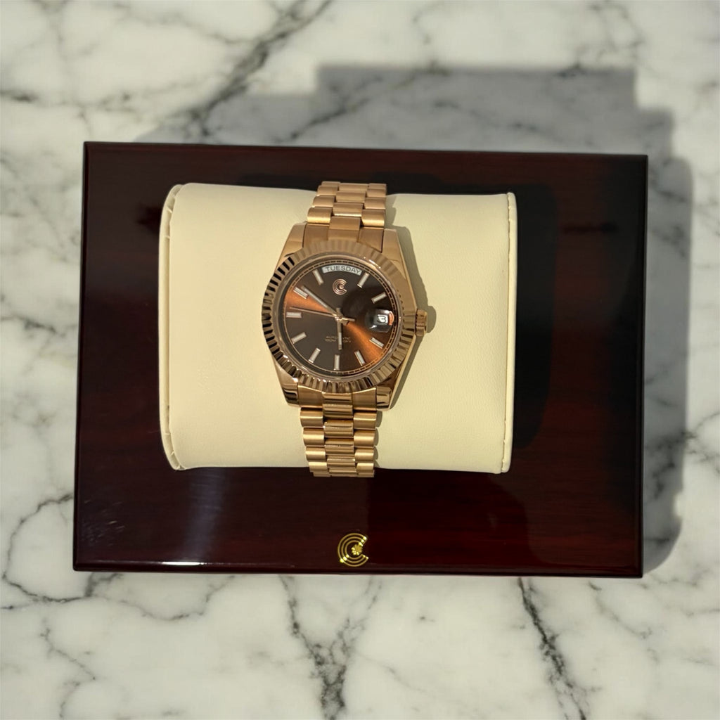 Clique Bronze Chocolate Dial
